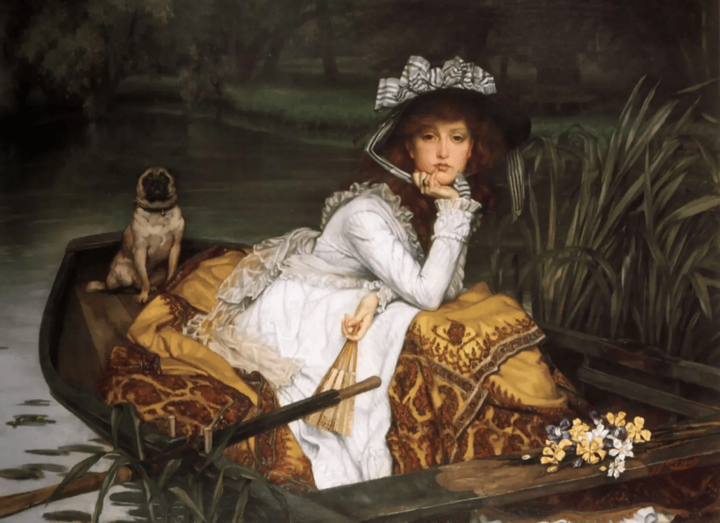 the lady with the dog