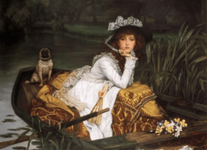 the lady with the dog