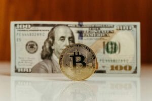 Benjamin Franklin's image on US currency $100